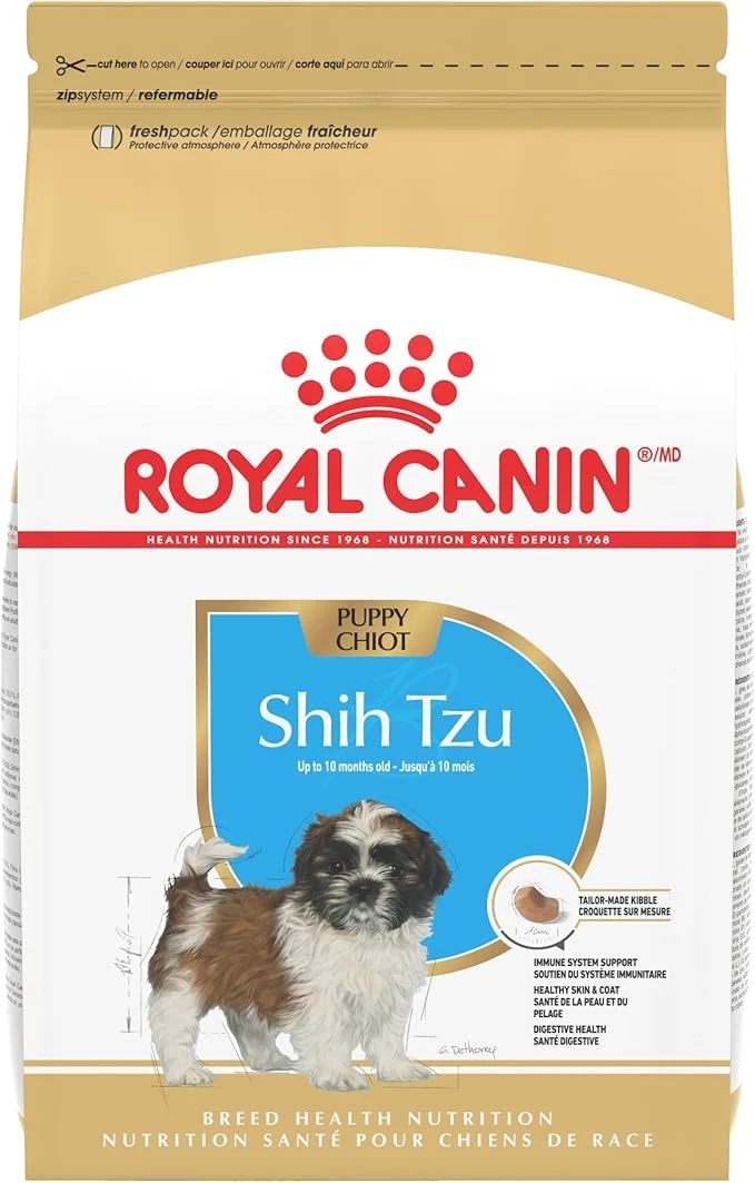 Original Design Royal Canin Breed Health Nutrition Shih Tzu Puppy Dry Dog Food 2.5 lb BagAbout This Lightweight