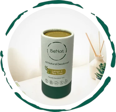 All Natural Plastic- Deodorants Comfortable