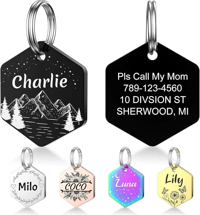 Elite YEHANTI Dog Tags Personalized for Pets Original Design