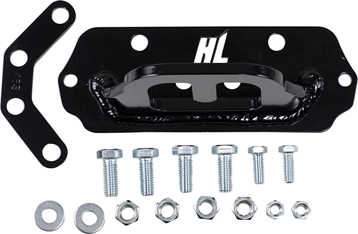 Comfortable HIGH LIFTER Front Tow Hook – Black – Polaris 79-13876 Elite