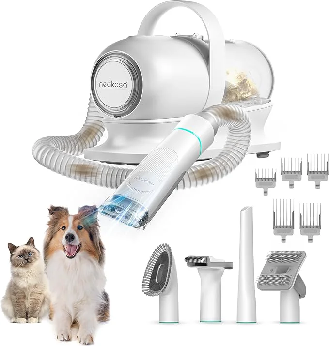 Breathable Neakasa P1 Pro Pet Grooming Vacuum Suction 99 Pet Hair Dog Grooming Kit with 5 Professional Grooming Shedding Tools for Dogs Cats and Other AnimalsAbout ThisOverview Artisan