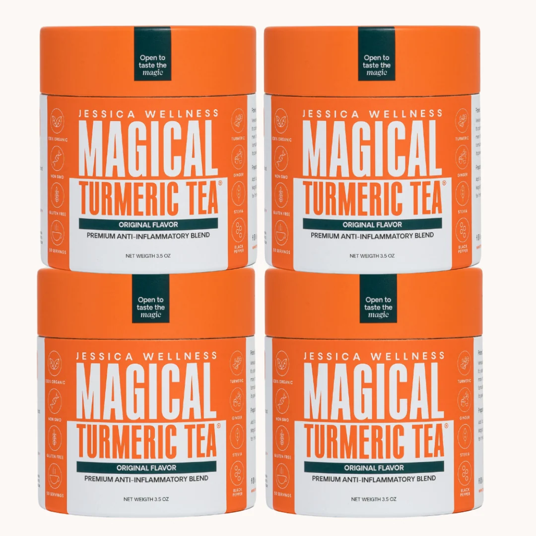 Original Design al Turmeric Tea Pack of 4 Casual