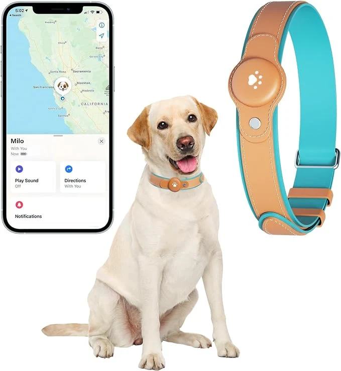 Refined 2-in-1 GPS Tracker for Dogs Smart Collar Official