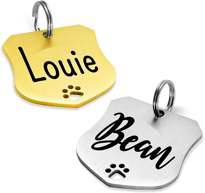 Selected Ultra Joys Dog Tags Personalized Trendy
