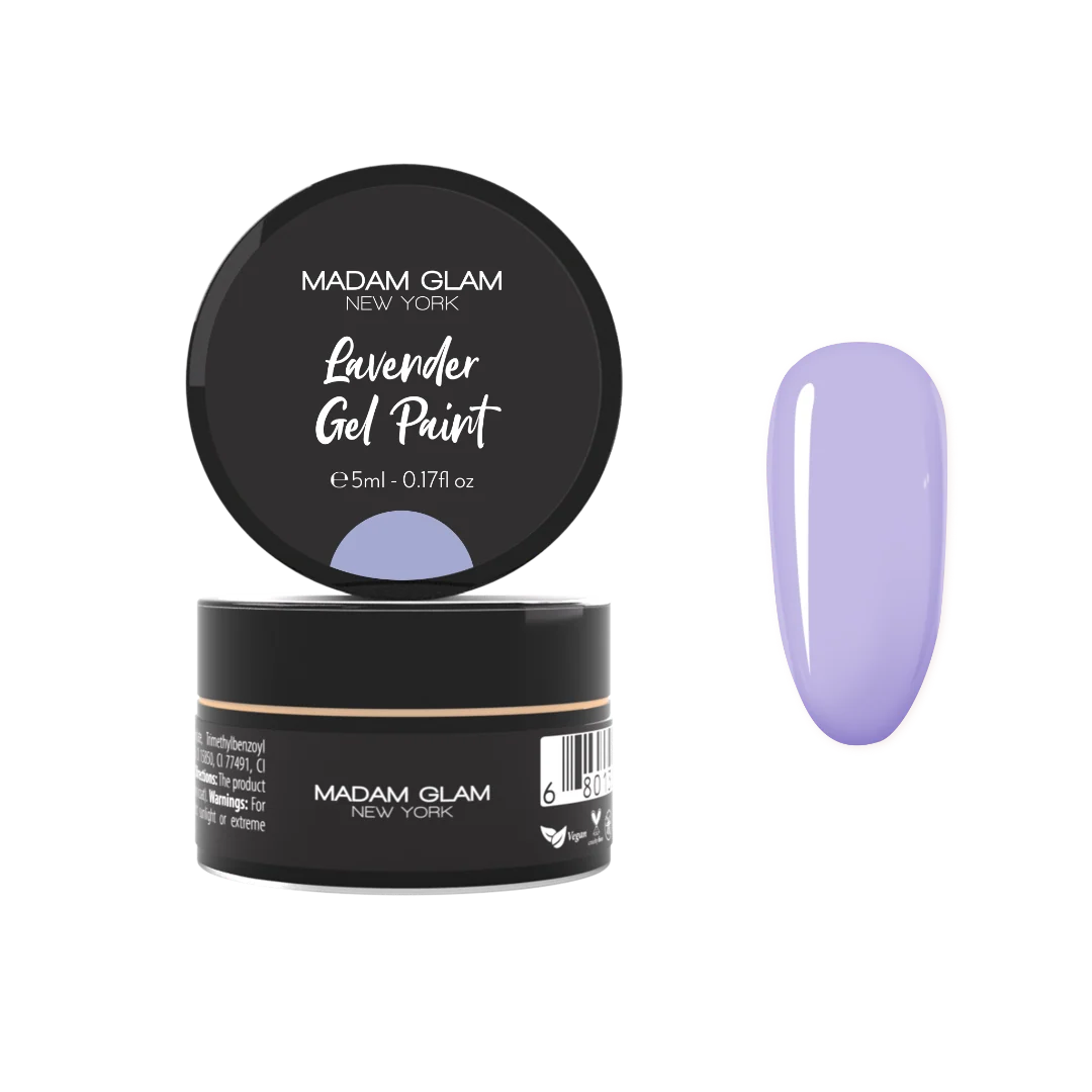 Contemporary Lavender Gel Paint Sophisticated