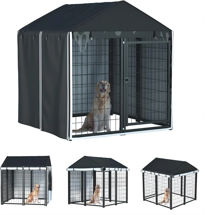 Outstanding Outdoor Dog Kennel Cover Full Coverage Dependable