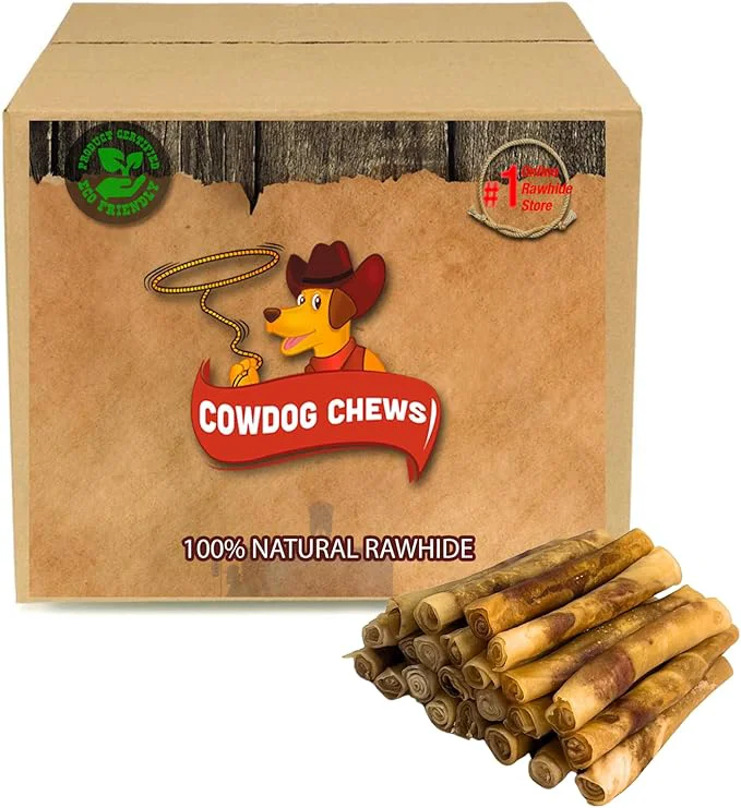 Carefully Designed Cowdog Chews Rawhide Gourmet Meaty Rolls 5-6 24 Pack – Premium Dog Treats with Savory Beef Filling Long-Lasting Chew for Aggressive Chewers High-Protein Natural IngredientsAbout This Functional