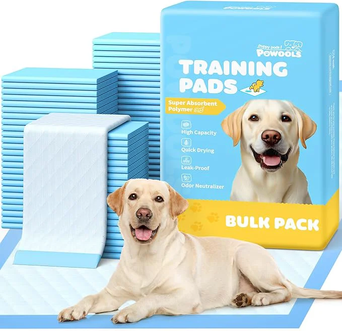 Flexible 100-Pack X-Large Puppy Pads – 34” x 28” Pee Pads for Dogs Potty Training with Leak-Proof Quick-Dry Design 6-Layer Wee Wee Pads for Dogs BlueAbout ThisOverview Optimized