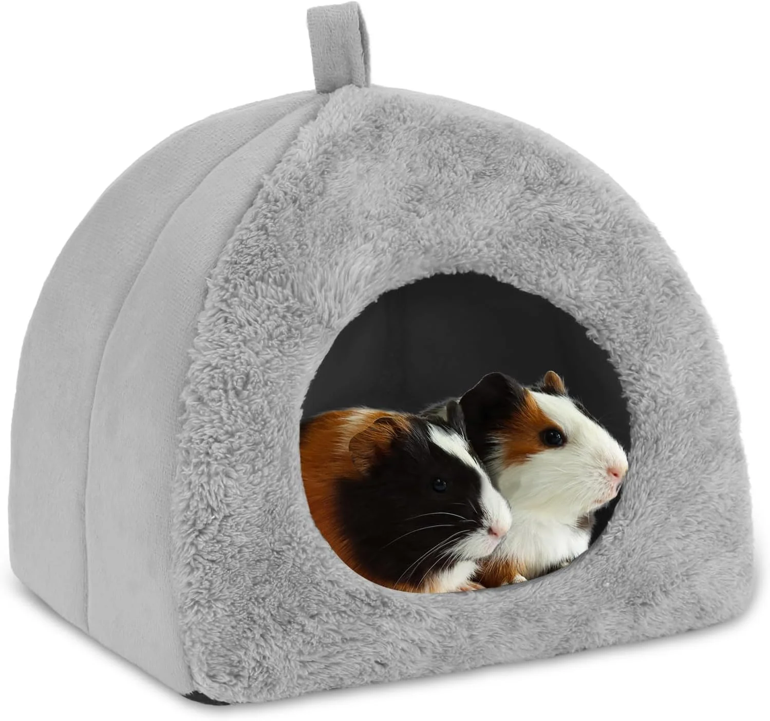 Reliable BWOGUE Guinea Pig House Bed Cozy Hamster Cave Large Hideout for Dwarf Rabbits Hedgehog Bearded Dragon Winter Nest Hamster Cage Accessories Premium Material