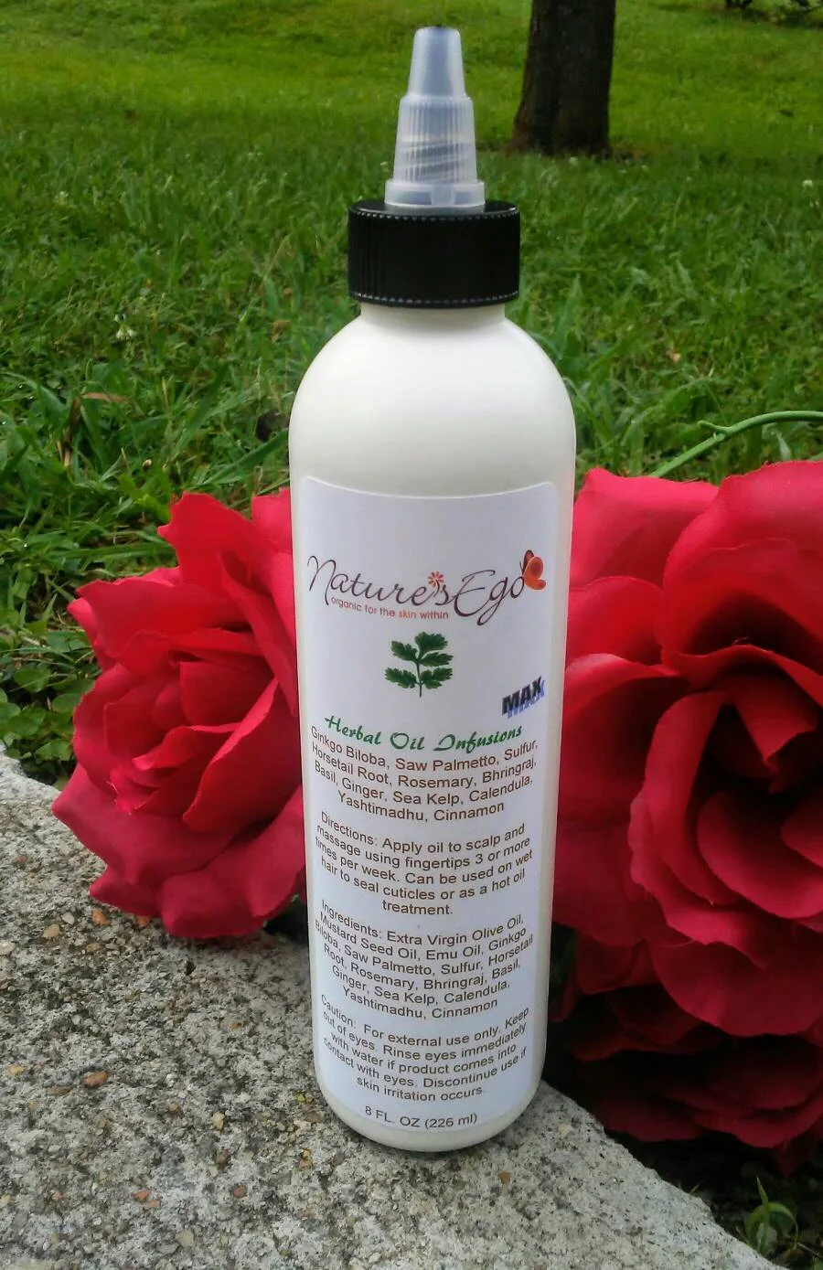 Pure Herbal Oil Infusions MAX emu oil ginkgo biloba sulfur saw palmetto Contemporary