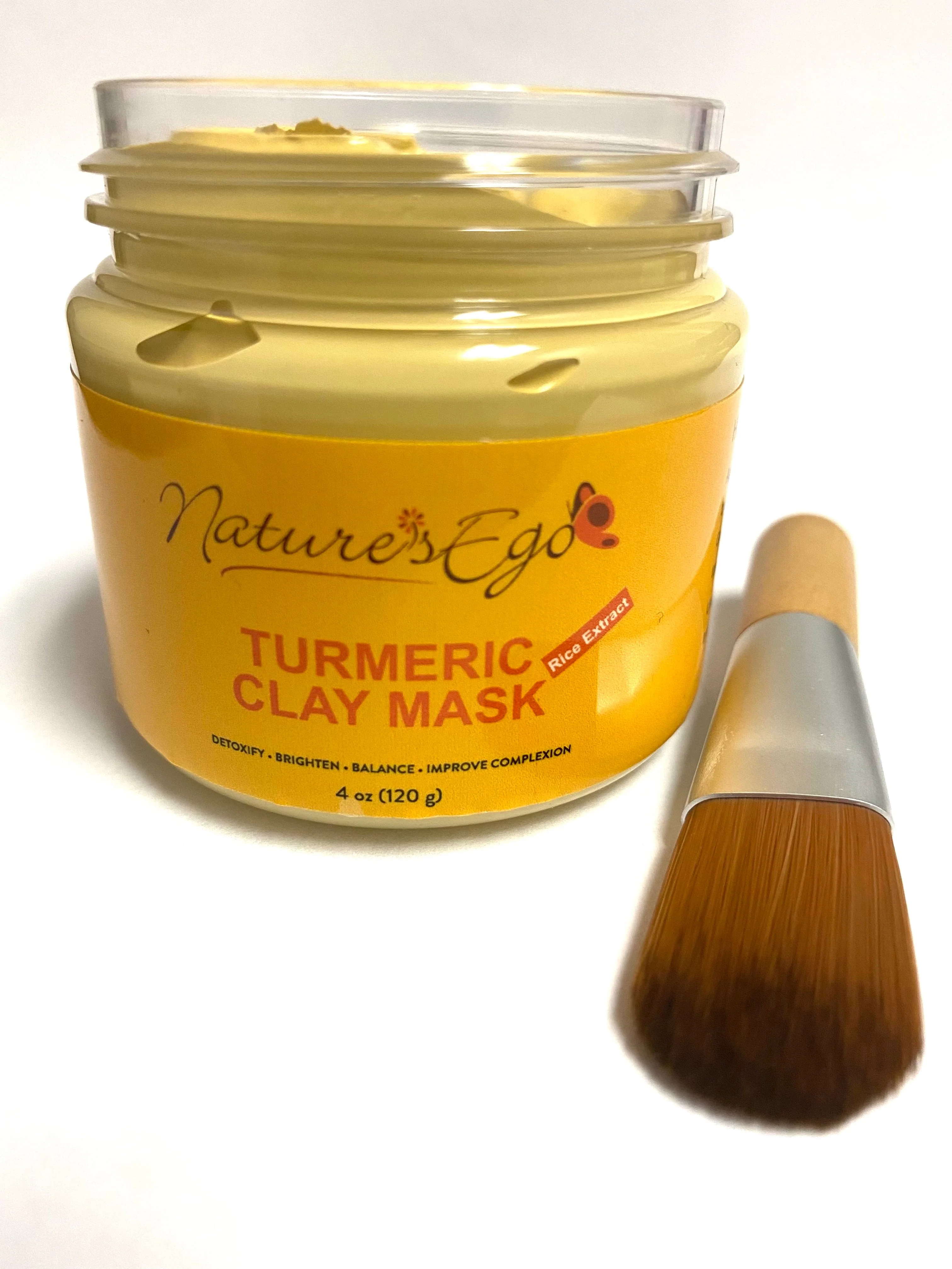 Sophisticated Turmeric Clay Mask w rice extract Breathable