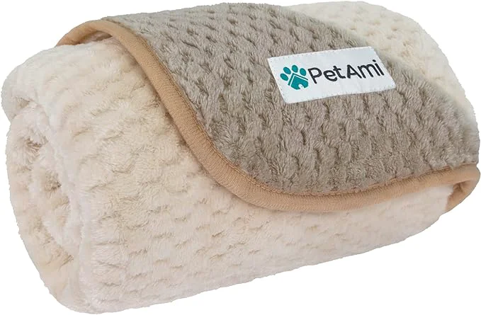 Superior PetAmi Waterproof Dog Blanket Leakproof Puppy Blanket Pure