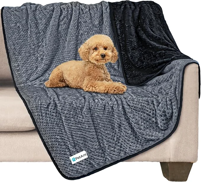 Responsible PetAmi Waterproof Dog Blanket Leakproof Puppy Blanket Refined