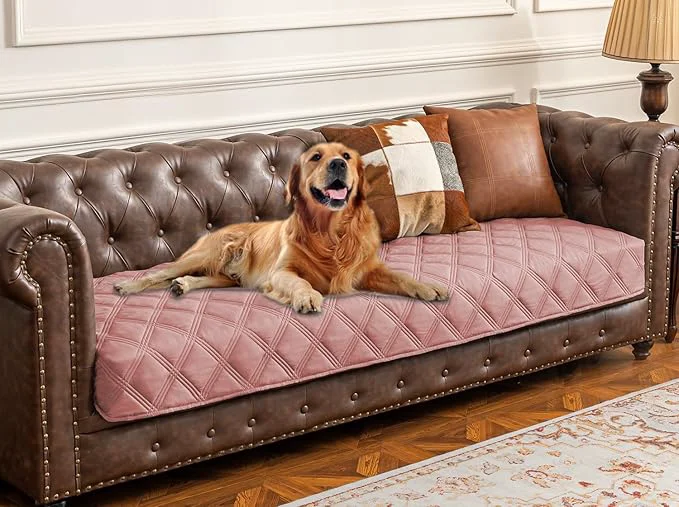 Stylish Ameritex Waterproof Dog Bed Cover Pet Blanket with Anti-Slip Back for Furniture Bed Couch SofaAbout ThisOverview Long-Lasting