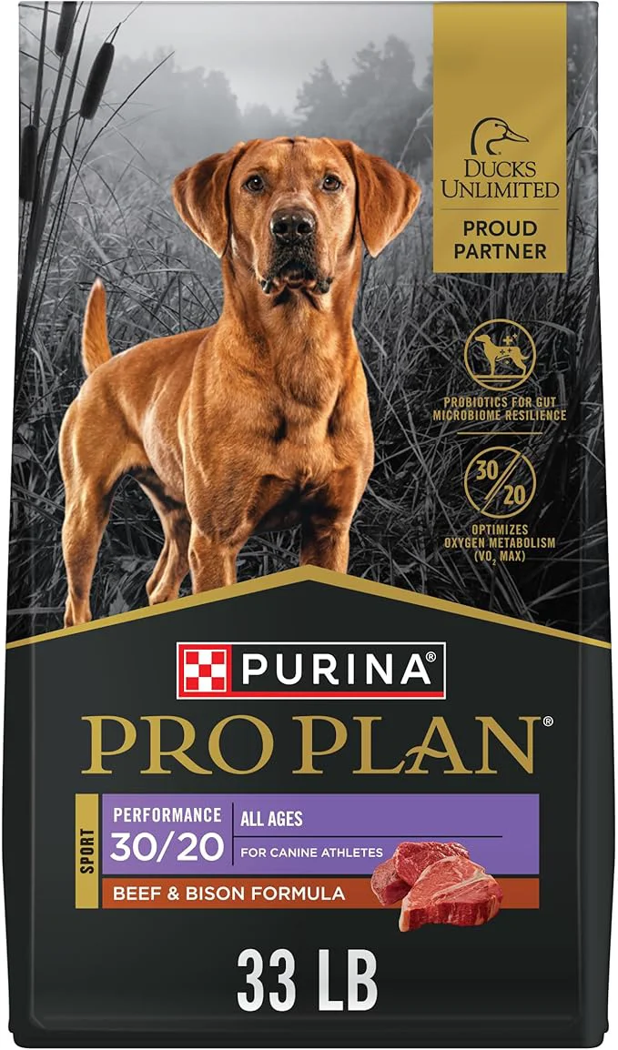Durable Purina Pro Plan Sport Performance 30 20 Beef and Bison Formula Dry Dog Food – 33 lb. BagAbout This Elegant