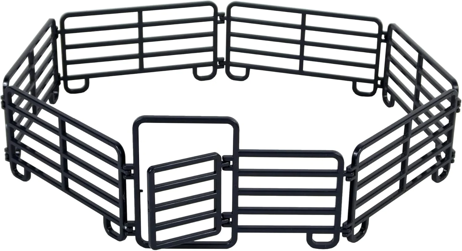 Powerful Big Country Toys 7-Piece Corral Fence Panel Set – 1 20 Scale – Farm Toys – Toy Fence Panels Natural