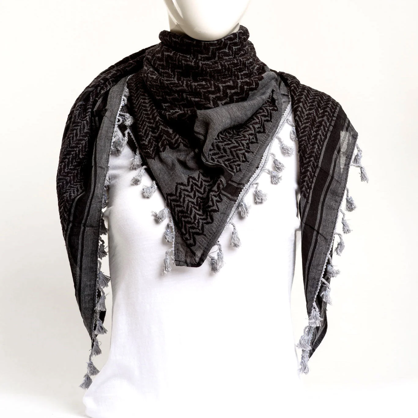 Trusted Hand Loomed Shawl Ash Authentic