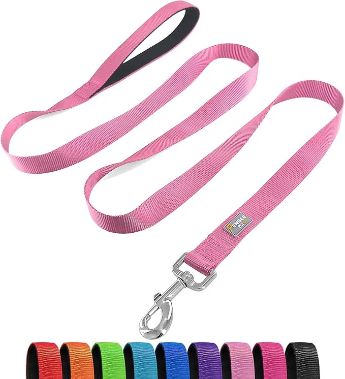 Safe Basic Dog Leashes 6 FT Padded Handle Nylon Dogs Leashes for Small Dogs PinkAbout ThisOverview Artisan