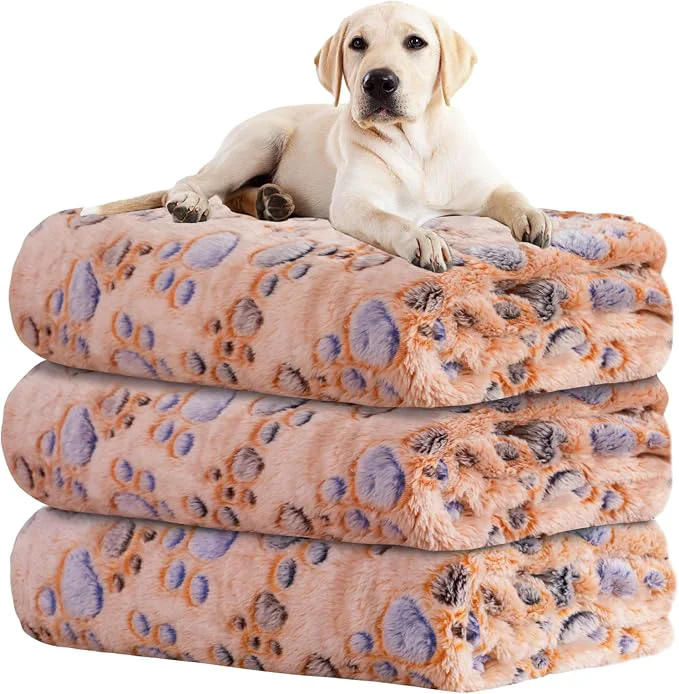 User-Friendly Rezutan 1 Pack 3 Blankets for Dogs Dog Blanket for Small Pet Cat Premium Soft Dependable