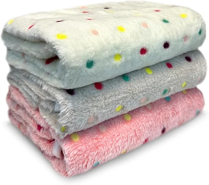 Responsible Dog Blankets for Small Medium Dogs Washable 3 Pack Pet Blanket Washable 30 x Efficient