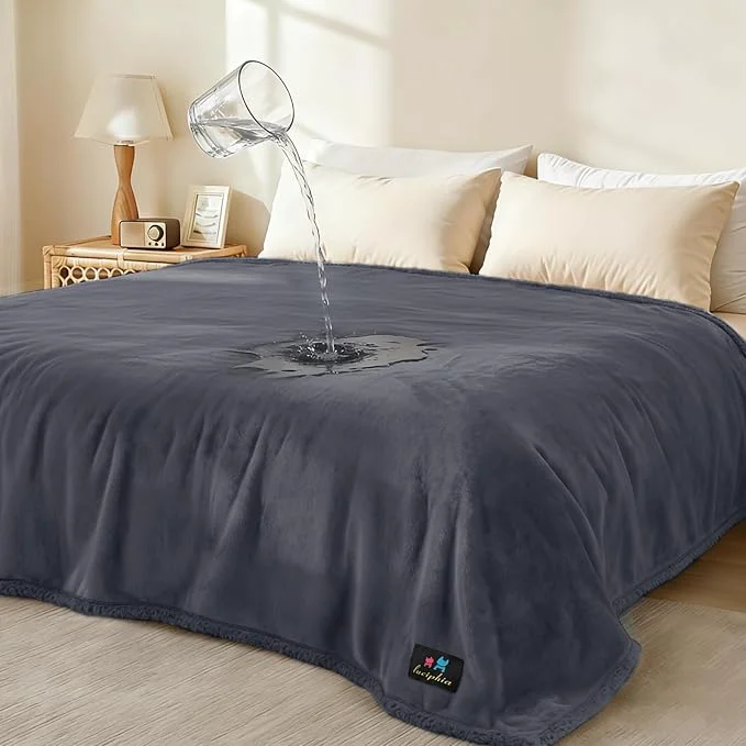 Original Luciphia Waterproof Pet Blanket Liquid Pee Proof Dog Blanket Fine