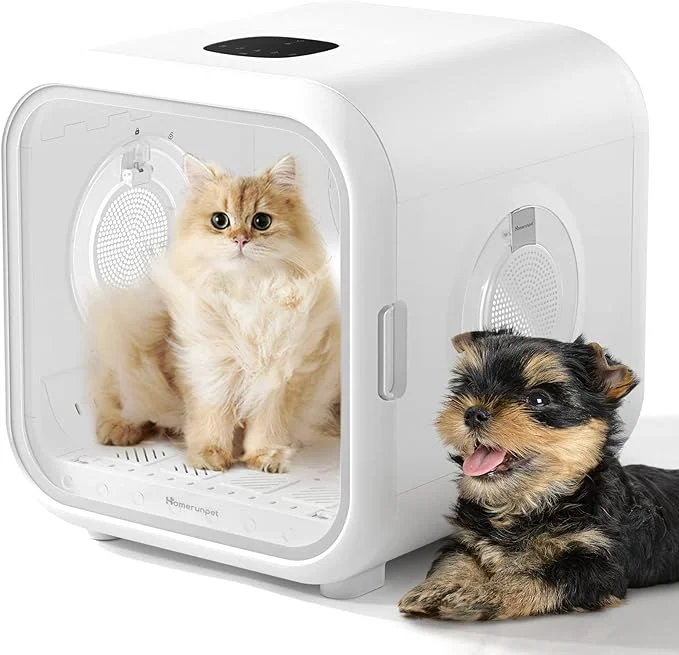 Responsible HomeRunPet Cat Dryer 360° Efficient Automatic and Quiet Box with Smart Temperature Control I for Small Dogs 50L Drybo Plus Pet Dryer Box About This Superior