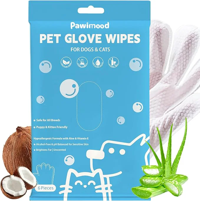 Green Hypoallergenic Pet Grooming Wipes for Dogs Cats – Coconut Oil Cleaning Deodorizing Bathing Wipes with Hydrating Formula for All Body Parts Dog Cleaning Wipes Remove Odor 1 Pack About This Top-Quality