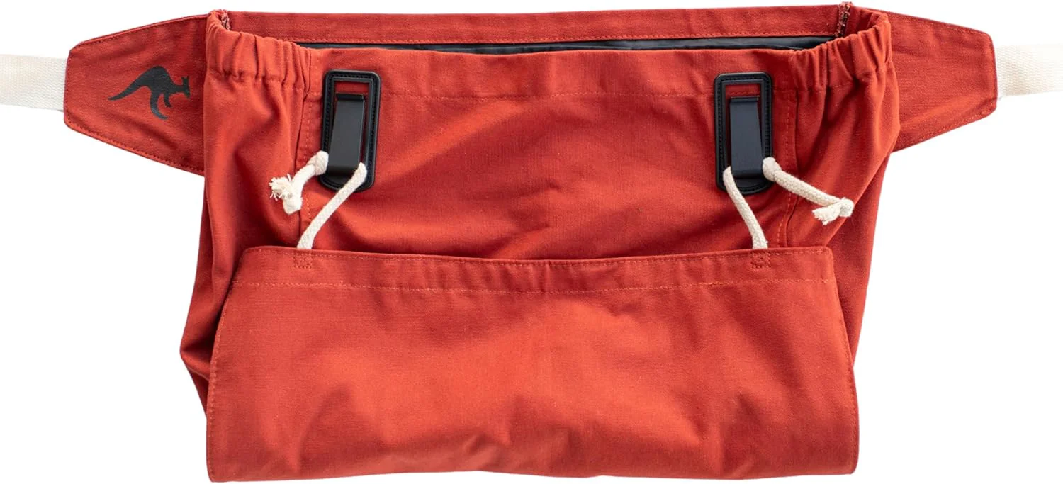 Breathable Roo Gardening Apron with Pockets Harvesting Picking Pouch – Adjustable Water-resistant Washable Canvas Cotton Sophisticated