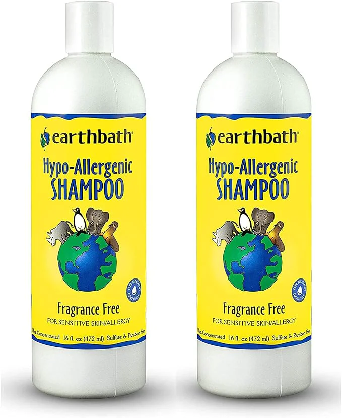 Elegant earthbath Hypoallergenic Dog Shampoo – Fragrance Dog Shampoo for Allergies and Itching Made in USA Cruelty Dog Wash Gentle Puppy Shampoo Soothing Cat Shampoo – 16 Oz 2 Pack About ThisOverview Trendy