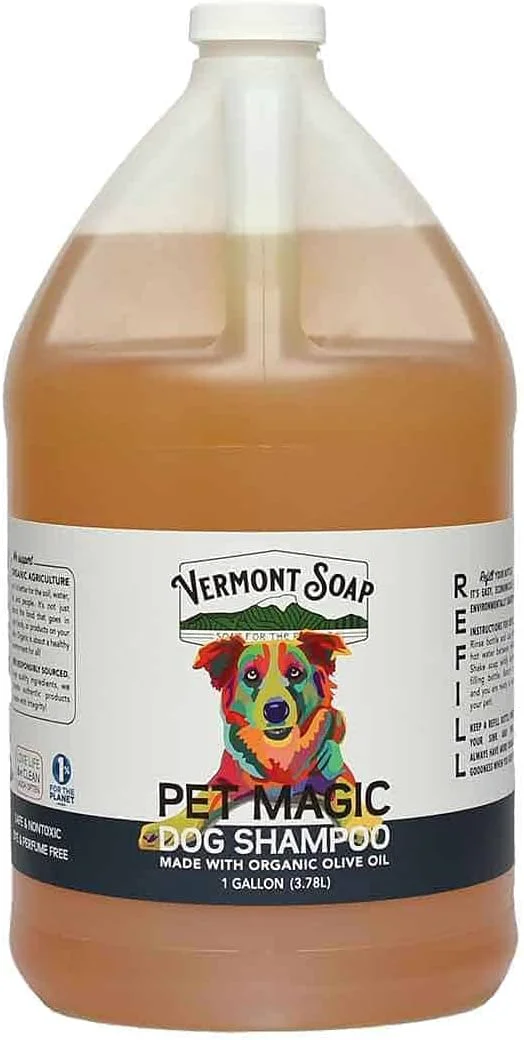 Reliable Vermont Soap Organics Pet Shampoo – Organic Natural Olive Oil Coconut Aloe Vera Dog Shampoo for Sensitive Skin – USDA Grooming Pet Shampoo – Citrus 128oz About ThisOverview Optimized