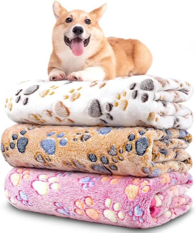 User-Friendly Dog Blankets for Small Medium Dogs Washable 3 Pack Pet Blanket Washable 30 x Refined