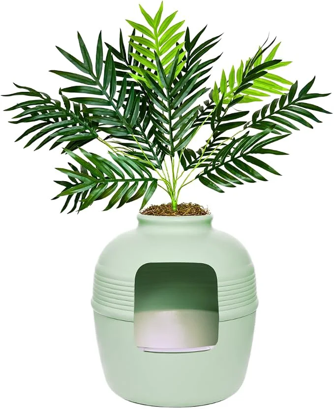 High-Performance Good Pet Stuff Hidden Litter Box Planter Decorative Cat Litter Enclosure Premium Material