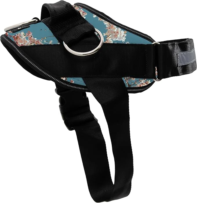 Easy-to-Use ShawnCo Essential Dog Harness No-Pull Pet Vest with 3 Leash Clips No Choke Reflective Adjustable and Padded for Easy Walking and Training for Small Medium and Large Dogs Freckle’s Garden M About ThisOverview Enhanced