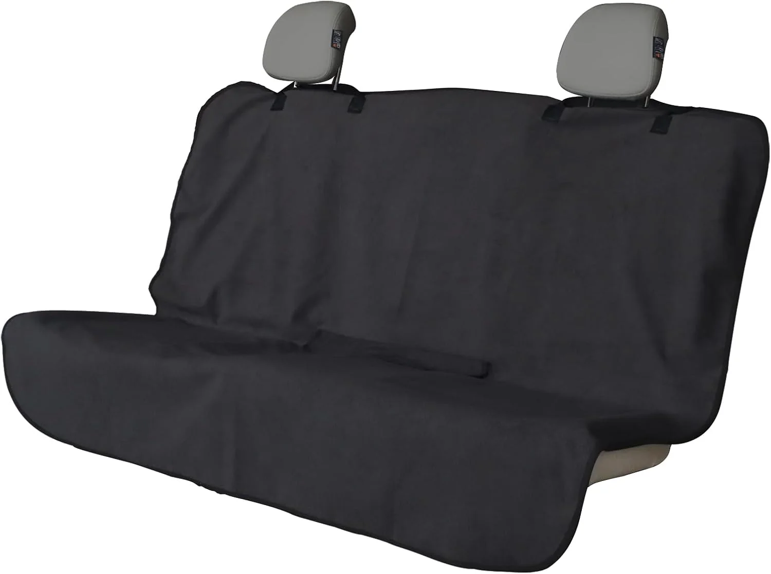 Exceptional Back Seat Cover for Car Trucks Van SUV Waterproof Rear Bench Towel Seat Covers for Dogs and Kids Automotive Backseat Protector Black Recyclable