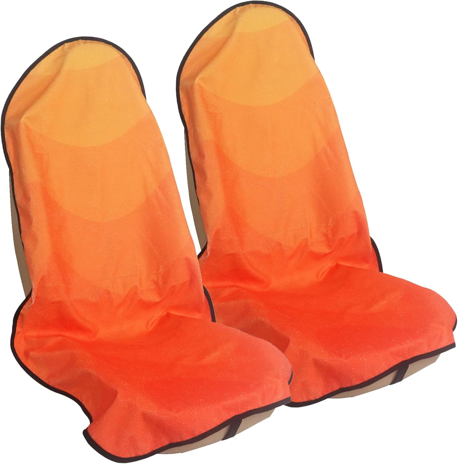 Lightweight Car Seat Cover Protector Front Seats for Gym Workout Running Swimming Beach and Hiking Waterproof Sweat Towel Bucket Seat Covers for Cars SUV Trucks Orange 2Pcs Quality