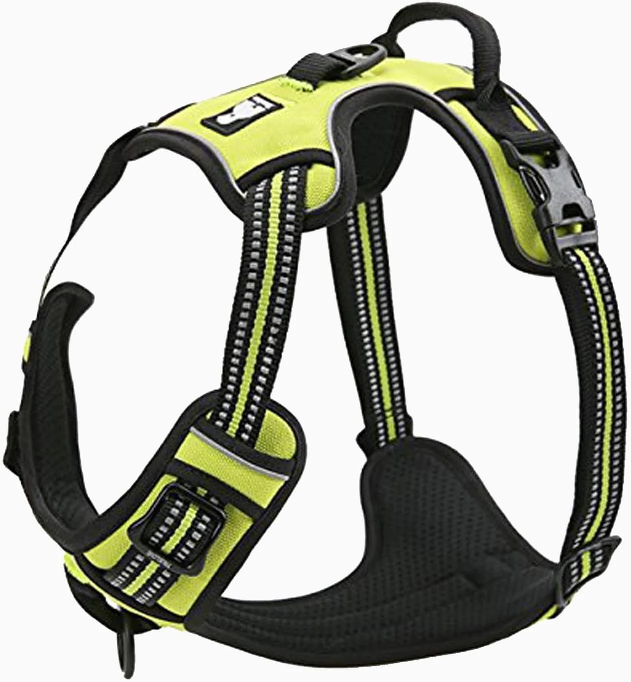 Smooth TRUE LOVE Truelove Adjustable No-Pull Dog Harness Reflective Pup Vest Harnesses Comfortable Control Brilliant Colors TLH5651 Neon Yellow M High-Quality