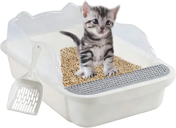 Casual kathson Open Cat Litter Box Recyclable