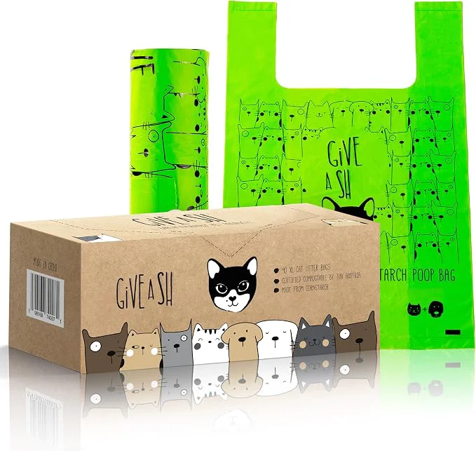 Exclusive Home Compostable Cat Litter Bags Solid