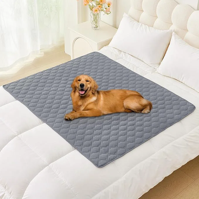 Detailed Smiry Waterproof Dog Bed Cover Blanket Soft Reversible Pet Blanket Washable Trusted