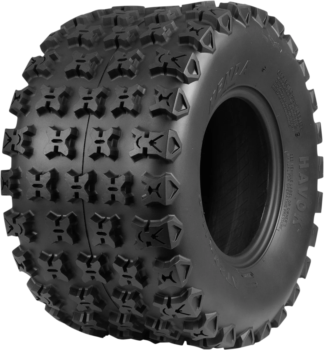 Casual KENDA Tire – K3210 – Havok – Front – 21×7-10 – 6 Ply 0832101402D1 Clean