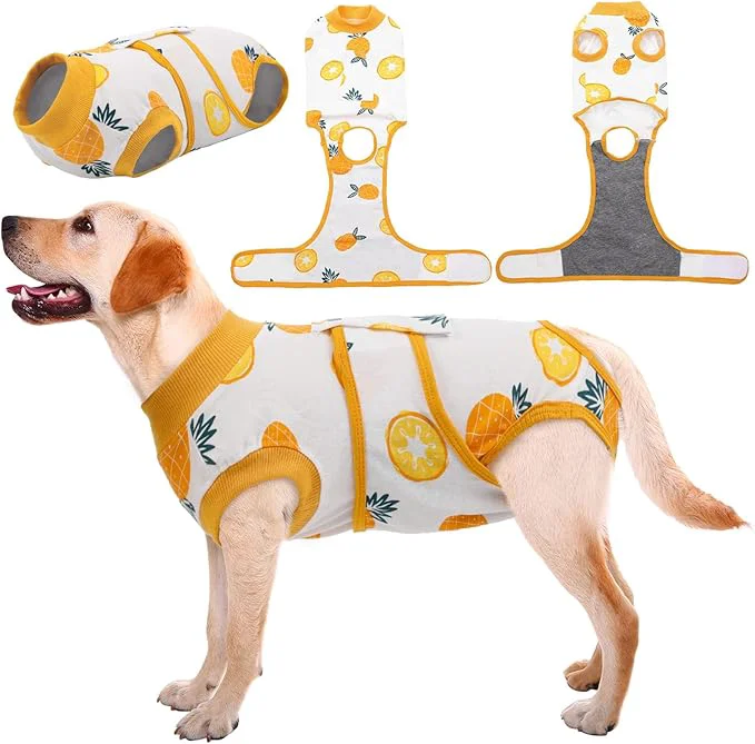Sophisticated Kuoser Recovery Suit for Dogs Cats After Surgery Professional Pet Recovery Shirt Dog Abdominal Wounds Bandages Substitute E-Collar Cone Prevent Licking Dog Onesies Pet Surgery Recovery SuitAbout ThisOverview Classic