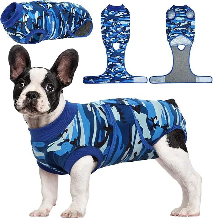 Responsible Kuoser Recovery Suit for Dogs Cats After Surgery Professional Pet Recovery Shirt Dog Abdominal Wounds Bandages Substitute E-Collar Cone Prevent Licking Dog Onesies Pet Surgery Recovery SuitAbout ThisOverview Next-Generation