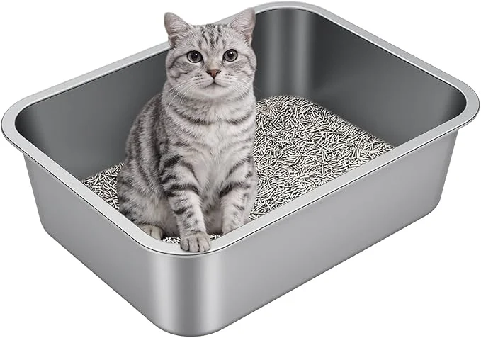 High-Performance Stainless Steel Litter Box Elite