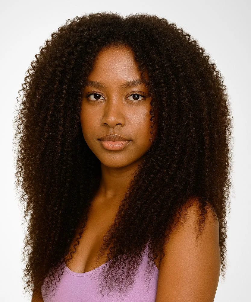 Lightweight Kinky Curly U-Part Wig Functional