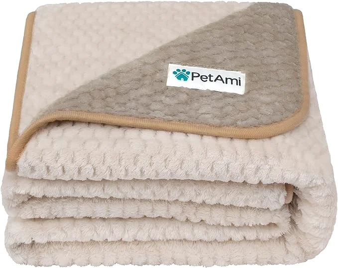 Detailed PetAmi Waterproof Dog Blanket Leakproof XL Pet Blanket High-End
