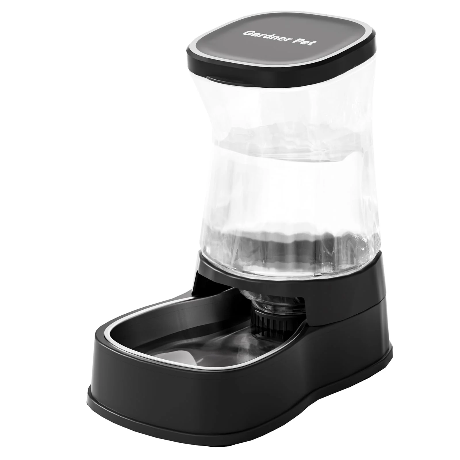 Traditional Gardner Pet Automatic Gravity Water Dispenser — 1 Gallon Stainless Steel for Dogs Cats First-Class