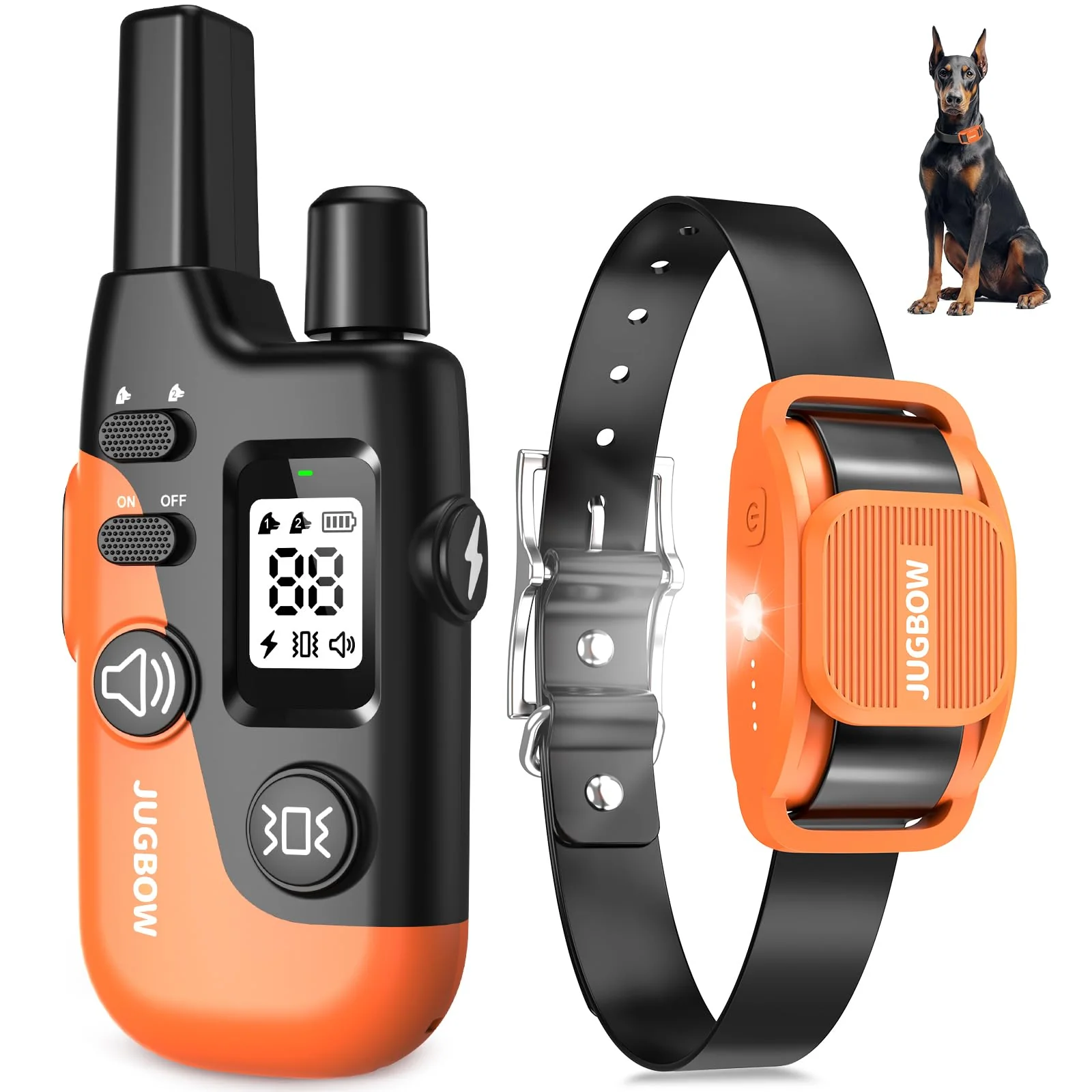 Trusted Jugbow Shock Collar for Dogs — 4200FT Remote Training Collar 15–120 lbs Enhanced