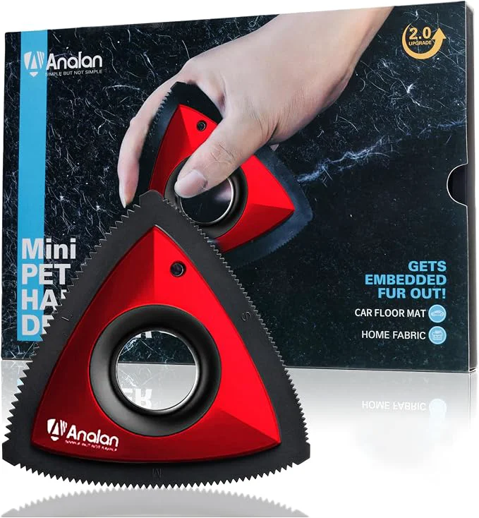 Practical Analan Mini Pet Hair Remover for Car Detailing Supplies Carpet Dog Hair Eco-Friendly