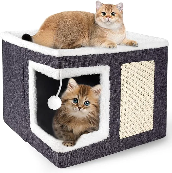 Premium Material Cat Houses for Indoor Cats Eco-Friendly
