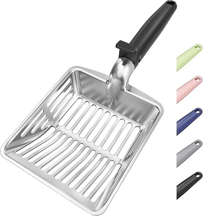 Modern Metal Cat Litter Scoop Large Cat Scooper High-Performance
